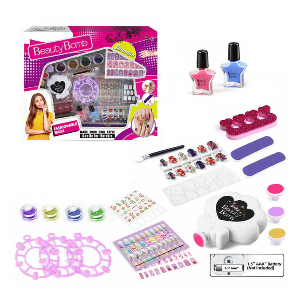 SET UÑAS PARA DECORAR CON STICKER
