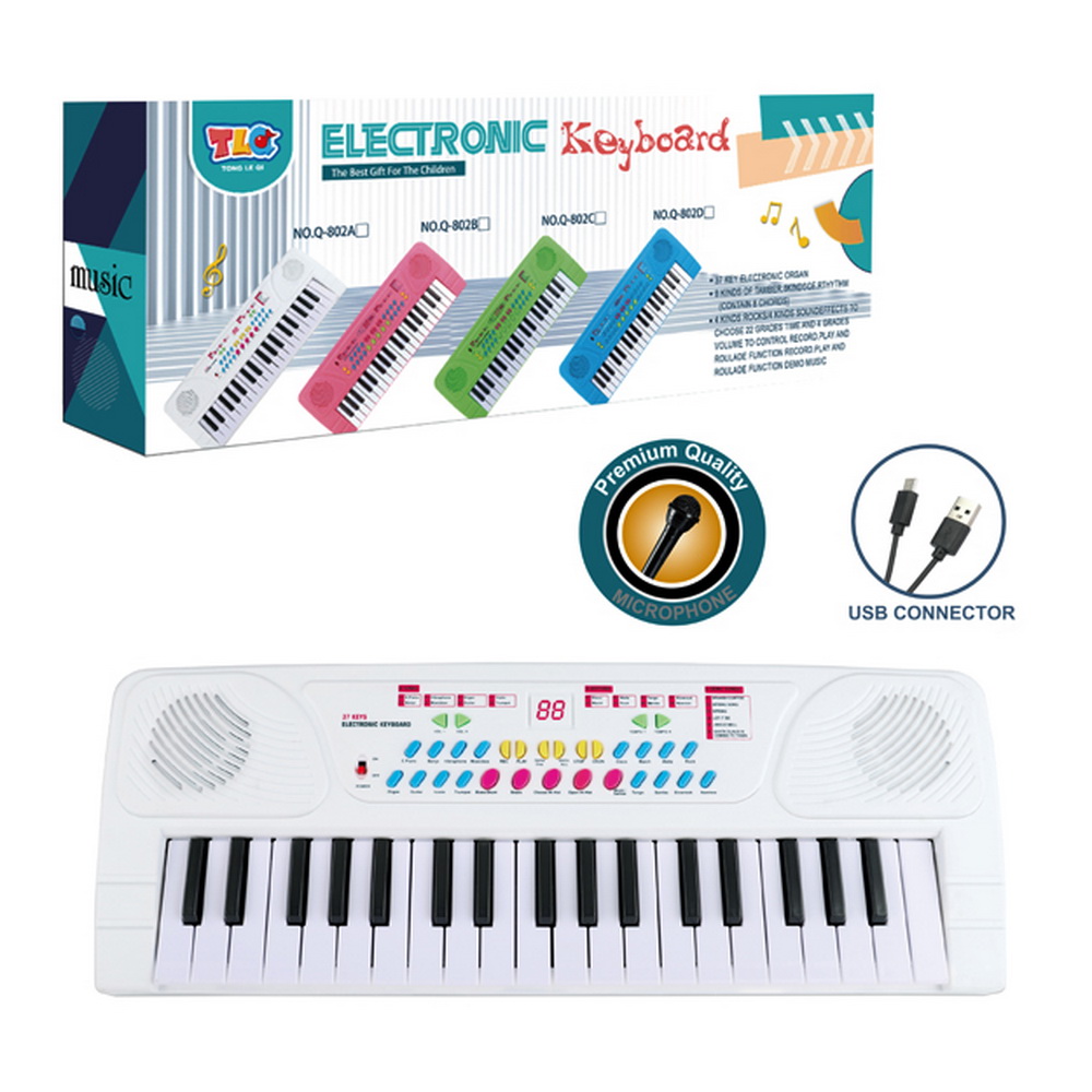 ORGANO MUSICAL 37 TECLAS CABLE C