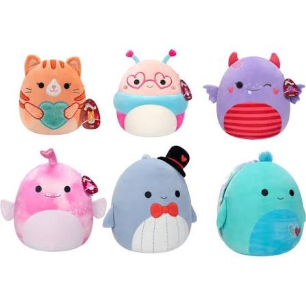 SQUISHMALLOWS SN VALENTIN 30CM